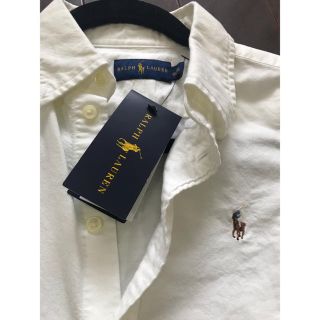 ポロラルフローレン(POLO RALPH LAUREN)の新品　ポロラルフローレン　シンプルシャツ(シャツ/ブラウス(半袖/袖なし))