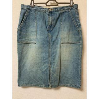 ギャップ(GAP)のGAP デニムスカート　サイズ8(ひざ丈スカート)