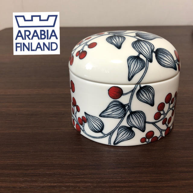 ARABIA - 【未使用】アラビア ルノ フロストベリー ジャー シュガー