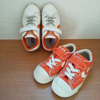 コンバース(CONVERSE)の子供靴2足セット　17cm　コンバース(スニーカー)