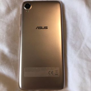 エイスース(ASUS)のZenFone Live(L1) シマーゴールド　SIMフリー(スマートフォン本体)