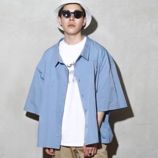 ワンエルディーケーセレクト(1LDK SELECT)のwhowhat 5X SHIRT フーワット　サックスブルー(シャツ)