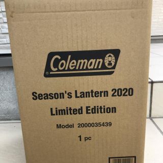 コールマン(Coleman)のコールマンシーズンズランタン2020新品未開封(ライト/ランタン)