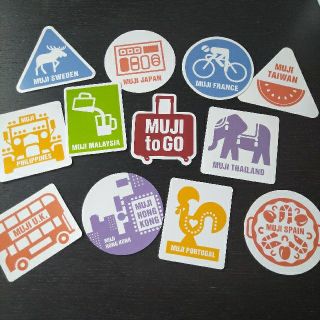 ムジルシリョウヒン(MUJI (無印良品))の無印良品 ステッカー　その２(ノベルティグッズ)