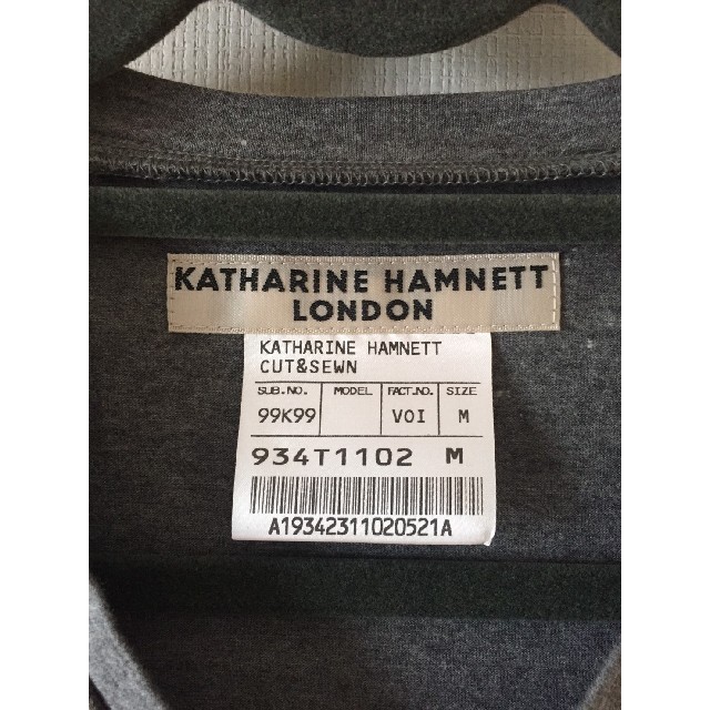 KATHARINE HAMNETT(キャサリンハムネット)のKATHARINE HAMNETT Tシャツ メンズのトップス(Tシャツ/カットソー(半袖/袖なし))の商品写真