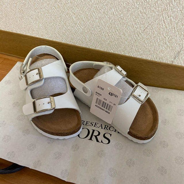 BIRKENSTOCK(ビルケンシュトック)のビルケン風サンダル　15センチ　最終値下げ キッズ/ベビー/マタニティのキッズ靴/シューズ(15cm~)(サンダル)の商品写真