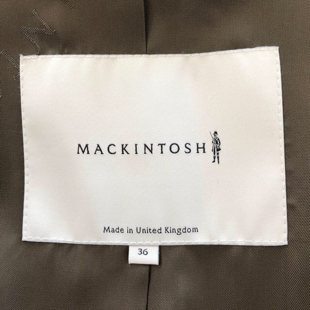 MACKINTOSH(マッキントッシュ)の値下げ中！MACKINTOSH ウールステンカラーコート(カーキ) メンズのジャケット/アウター(ステンカラーコート)の商品写真