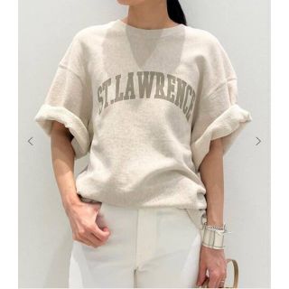 アパルトモンドゥーズィエムクラス(L'Appartement DEUXIEME CLASSE)のアパルトモン アメリカーナ3/4sleeve sweat プルオーバー(トレーナー/スウェット)