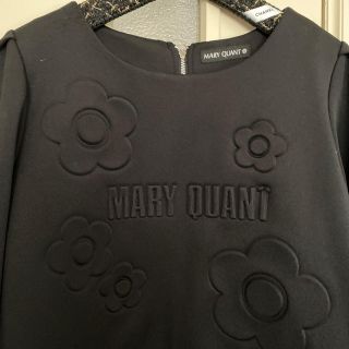 マリークワント(MARY QUANT)のマリークワント　黒　ワンピース(ひざ丈ワンピース)