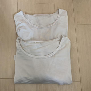 ユニクロ(UNIQLO)のユニクロ エアリズム　半袖　2枚組(Tシャツ/カットソー(半袖/袖なし))