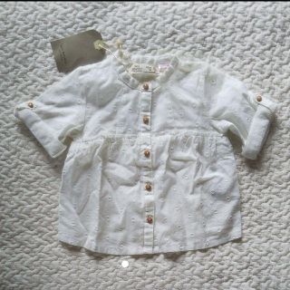 ザラキッズ(ZARA KIDS)のザラベビーガール トップス80(シャツ/カットソー)