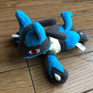 トミー(TOMMY)のポケモン　ぬいぐるみ　ルカリオ(キャラクターグッズ)