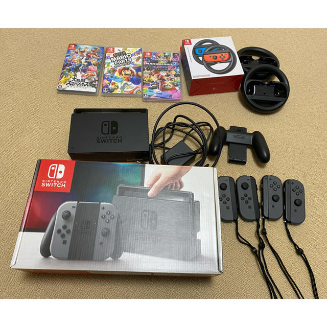 Nintendo Switch(ニンテンドースイッチ)のニンテンドースイッチ　ソフト&コントローラーセット エンタメ/ホビーのゲームソフト/ゲーム機本体(家庭用ゲーム機本体)の商品写真