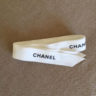 シャネル(CHANEL)のシャネルりぼん・白 x 黒 175cm(各種パーツ)