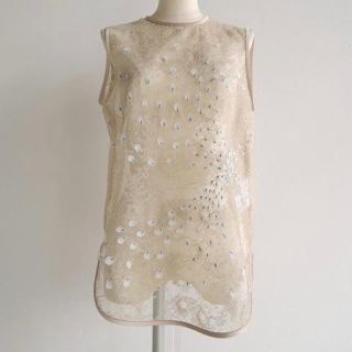 マメ(mame)の【mame】Shower Flower Lace Tops(シャツ/ブラウス(半袖/袖なし))