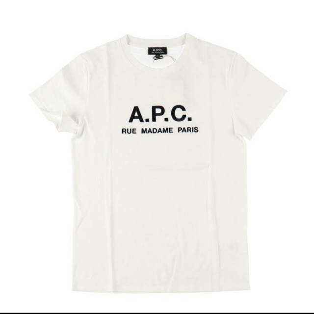 A.P.C(アーペーセー)のAPC アーペーセー ロゴTシャツ レディースのトップス(Tシャツ(半袖/袖なし))の商品写真