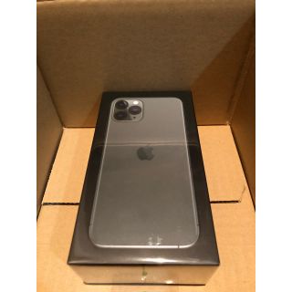 アイフォーン(iPhone)のiPhone11 pro 256GB simフリー ミッドナイトグリーン(スマートフォン本体)