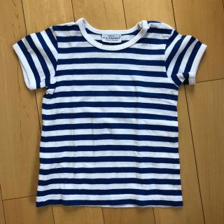 マリメッコ(marimekko)のマリメッコ【サイズ80】美品　ボーダーTシャツ(Ｔシャツ)