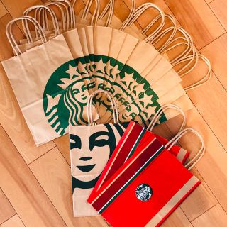 スターバックスコーヒー(Starbucks Coffee)のスターバックス スタバ　ショップ袋　紙袋(ショップ袋)