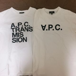 アーペーセー(A.P.C)のA.P.C  Tシャツ　2枚セット(Tシャツ/カットソー(半袖/袖なし))