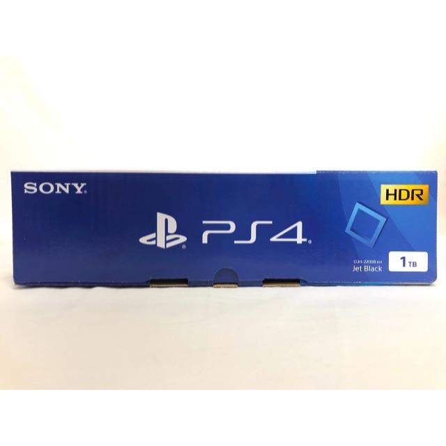 PlayStation4 1TB ジェットブラック 新品未使用！ エンタメ/ホビーのゲームソフト/ゲーム機本体(家庭用ゲーム機本体)の商品写真