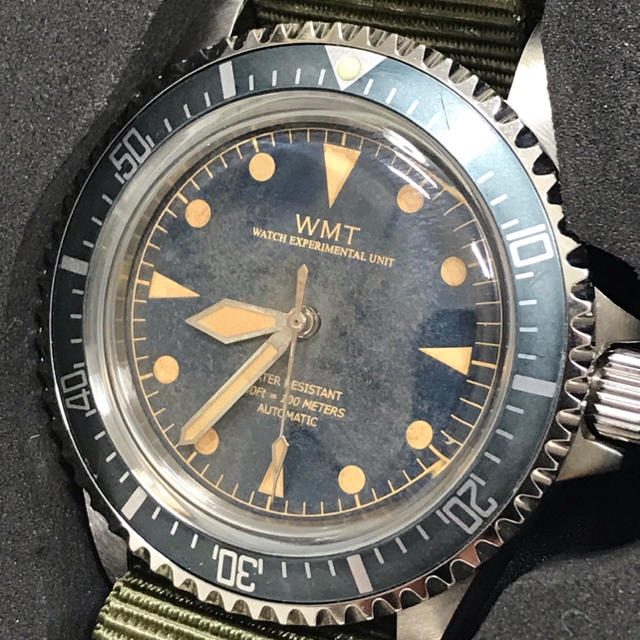 WMT ROYAL MARINE GHOST DIAL 時計