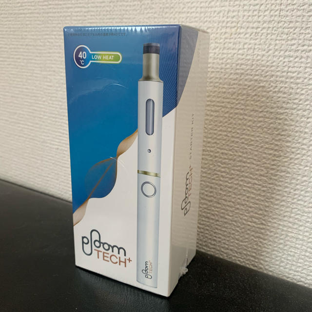 PloomTECH(プルームテック)のploom tech+  スターターキット　ホワイト メンズのファッション小物(タバコグッズ)の商品写真