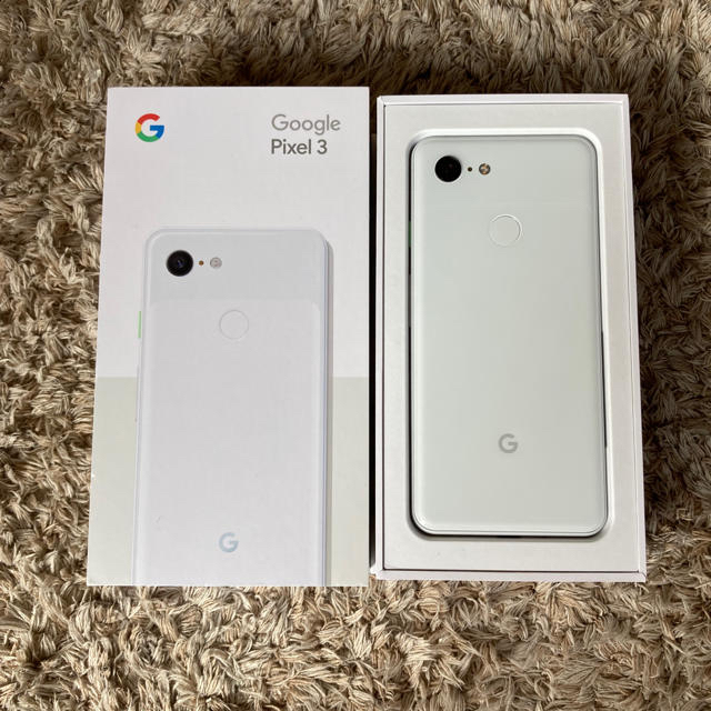 Google Pixel3 クリアリーホワイト 64GB SIMフリースマホ