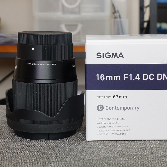 SIGMA 16mm f1.4 DC DN　ソニーEマウント用スマホ/家電/カメラ