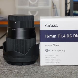 シグマ(SIGMA)のSIGMA 16mm f1.4 DC DN　ソニーEマウント用(レンズ(単焦点))