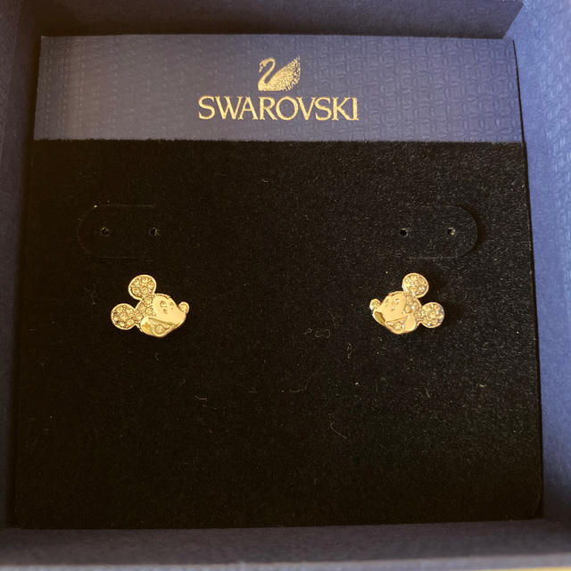 SWAROVSKI ミッキーピアス 1