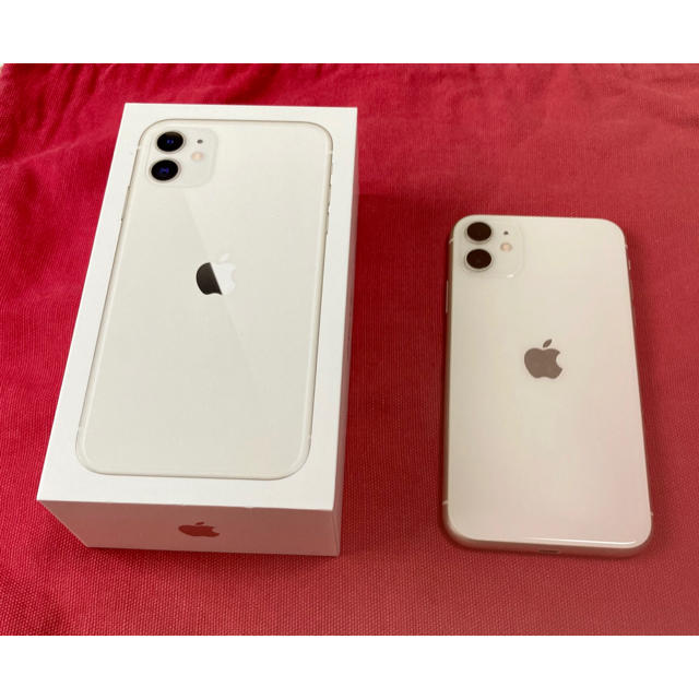 新品 iPhoneXR 128GB SIMフリー 白White 新品未使用