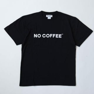 NO COFFEE ロゴTシャツ（ブラック）Lサイズ(Tシャツ/カットソー(半袖/袖なし))