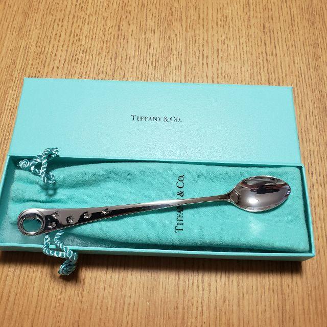 Tiffany & Co.(ティファニー)のティファニー　スプーン　美品 キッズ/ベビー/マタニティのメモリアル/セレモニー用品(お食い初め用品)の商品写真