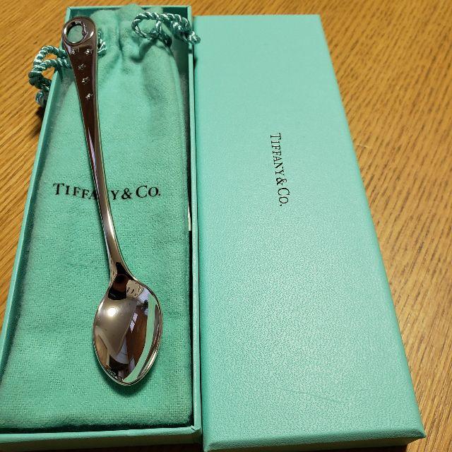 Tiffany & Co.(ティファニー)のティファニー　スプーン　美品 キッズ/ベビー/マタニティのメモリアル/セレモニー用品(お食い初め用品)の商品写真