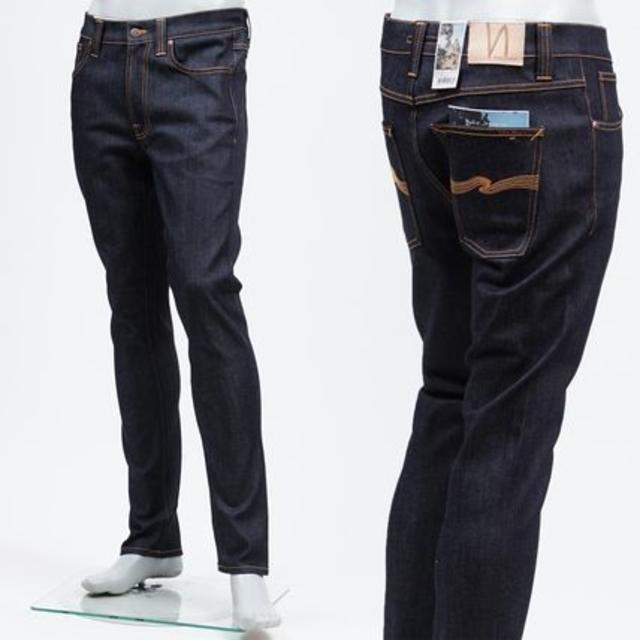 Nudie Jeans(ヌーディジーンズ)の【新品】ヌーディージーンズW31　インディゴブルー　定価2.2万円 メンズのパンツ(デニム/ジーンズ)の商品写真