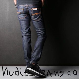 ヌーディジーンズ(Nudie Jeans)の【新品】ヌーディージーンズW31　インディゴブルー　定価2.2万円(デニム/ジーンズ)