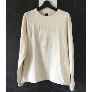 リーバイス(Levi's)のスカル   ベージュ  ロングスリーブＴシャツ(Tシャツ/カットソー(七分/長袖))