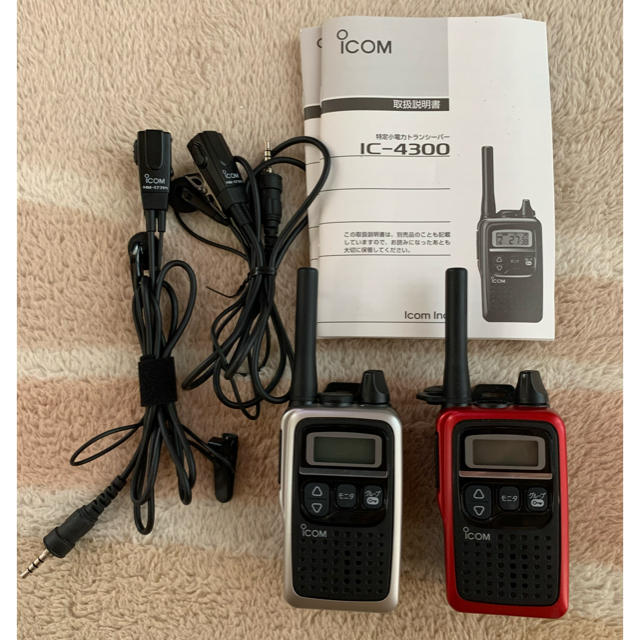 iCOM IC-4300 特定省電力トランシーバー　2台 エンタメ/ホビーのテーブルゲーム/ホビー(アマチュア無線)の商品写真