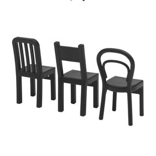 イケア(IKEA)のIKEA イケア FJANTIGフック ブラック 黒　イス型フック　椅子(その他)