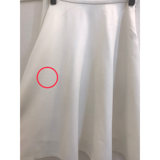 NOLLEY'S(ノーリーズ)の●NOLLEY'S スカート ポリエステル ホワイト レディース 日本製● レディースのスカート(ひざ丈スカート)の商品写真