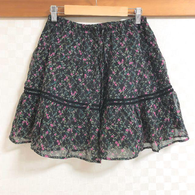 LOWRYS FARM(ローリーズファーム)のローリーズファーム / 花柄シフォンスカート レディースのスカート(ミニスカート)の商品写真