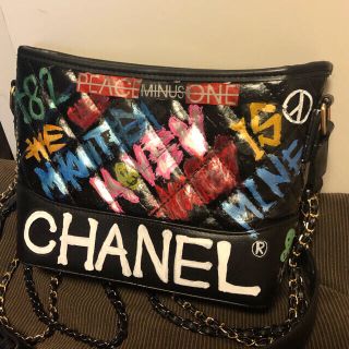 g-dragon CHANEL 落書きバッグ