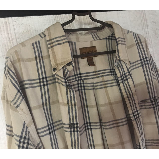 vintage チェックシャツ レディースのトップス(シャツ/ブラウス(長袖/七分))の商品写真