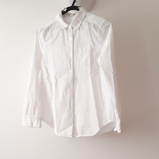 ママイクコ(MAMAIKUKO)のママイクコ　白シャツ綿100%(シャツ/ブラウス(長袖/七分))