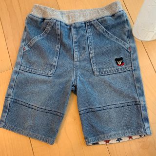 ダブルビー(DOUBLE.B)の⑦ダブルビー　ミキハウス　ハーフ　パンツ　ズボン　90(パンツ/スパッツ)