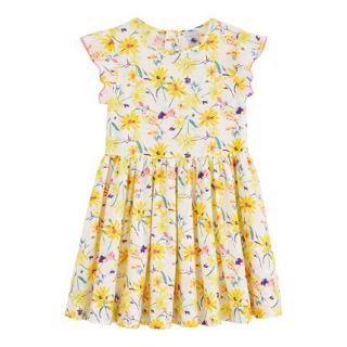 プチバトー(PETIT BATEAU)のpupu様専用♡5ans プチバトー プリント半袖ワンピース_YL(ワンピース)