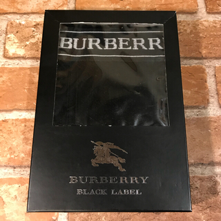 バーバリー(BURBERRY)のBURBERRY バーバリー ボクサーパンツ 黒 M ユニセックス対応デザイン(ボクサーパンツ)