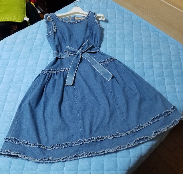 M'S GRACY - お値下げ!美品 エムズグレイシー デニムワンピースの通販