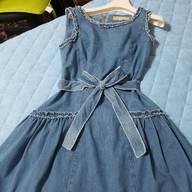 M'S GRACY - お値下げ!美品 エムズグレイシー デニムワンピースの通販